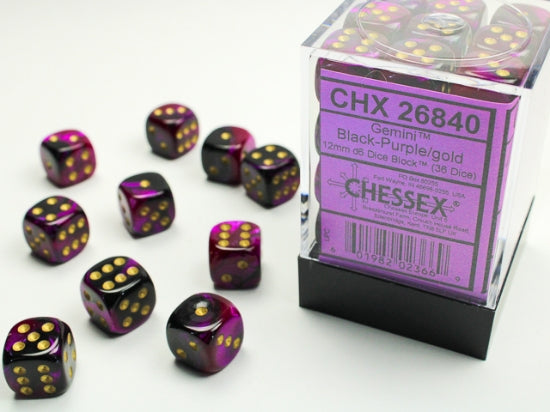 Chx26840 Gemini Black-Purple/gold