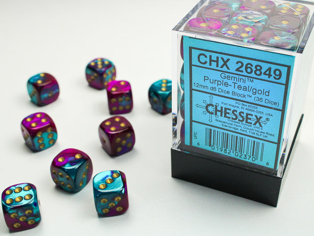Chx26849 Gemini Purple-Teal/gold