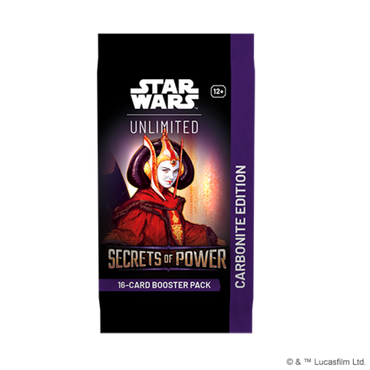 Star Wars Unlimited: Secrets of Power Carbonite Booster Pack (Two Per Customer)