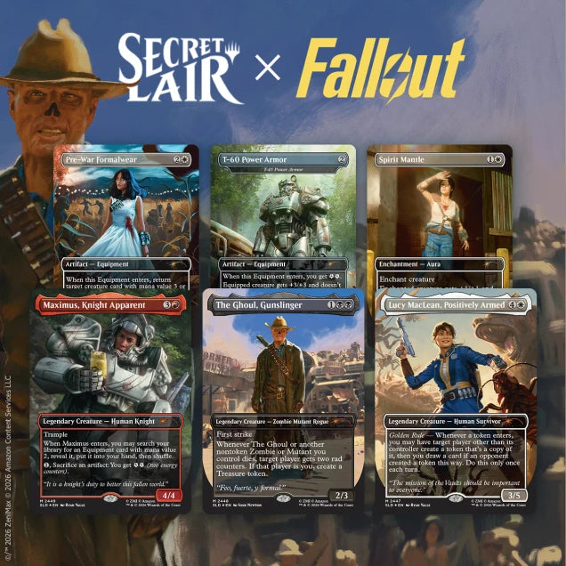 Secret Lair X Fallout Beyond Vault 33 Traditional Foil