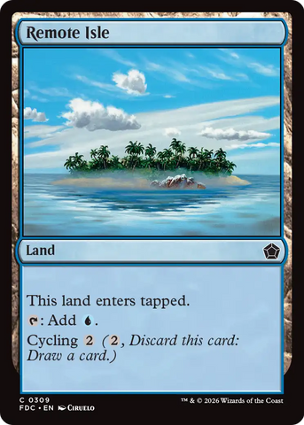Remote Isle [Foundations Commander]