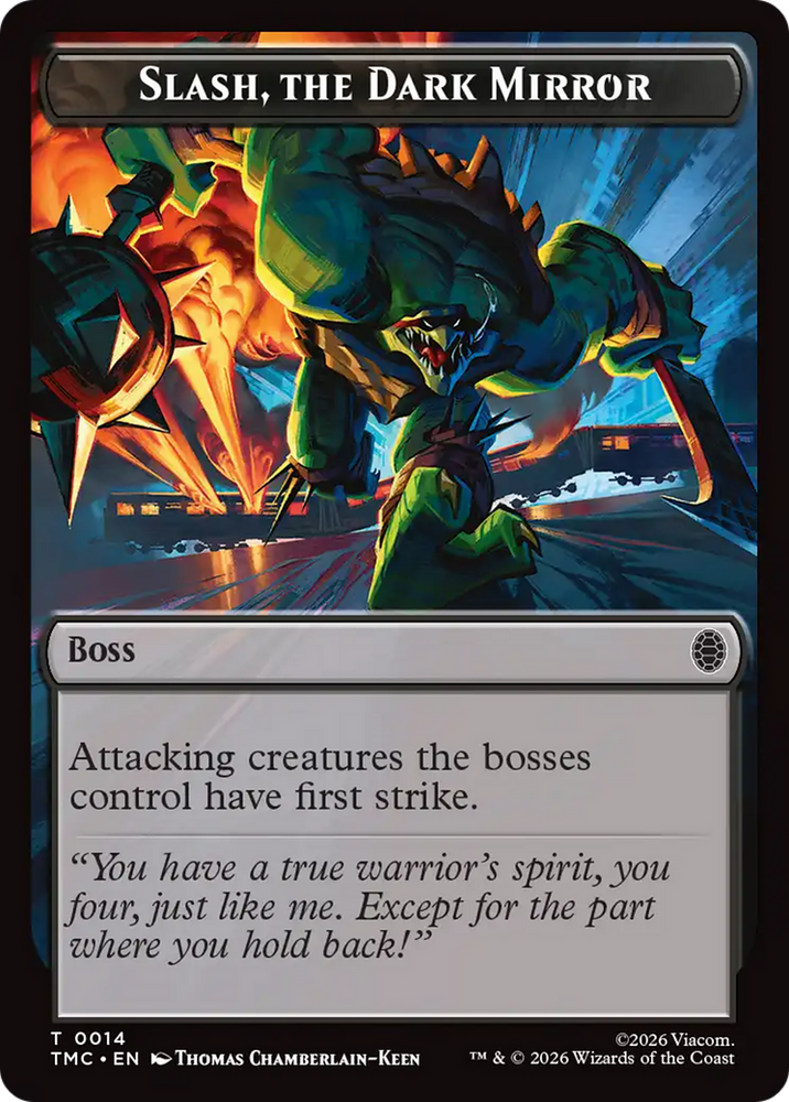 Slash, The Dark Mirror [Teenage Mutant Ninja Turtles Commander Tokens]