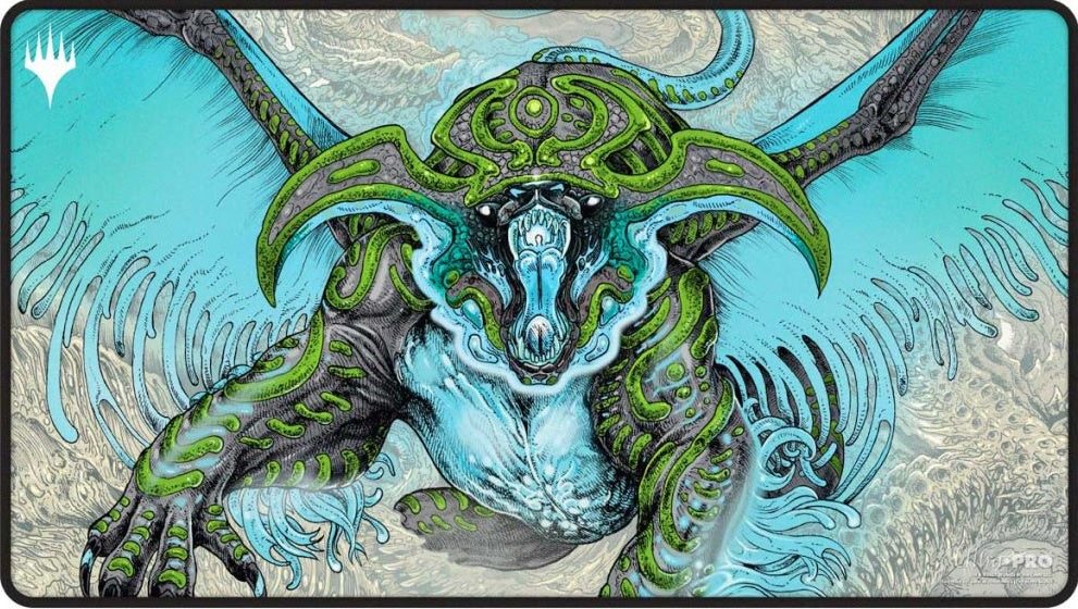 Tarkir Dragonstorm Playmat: Black Temur