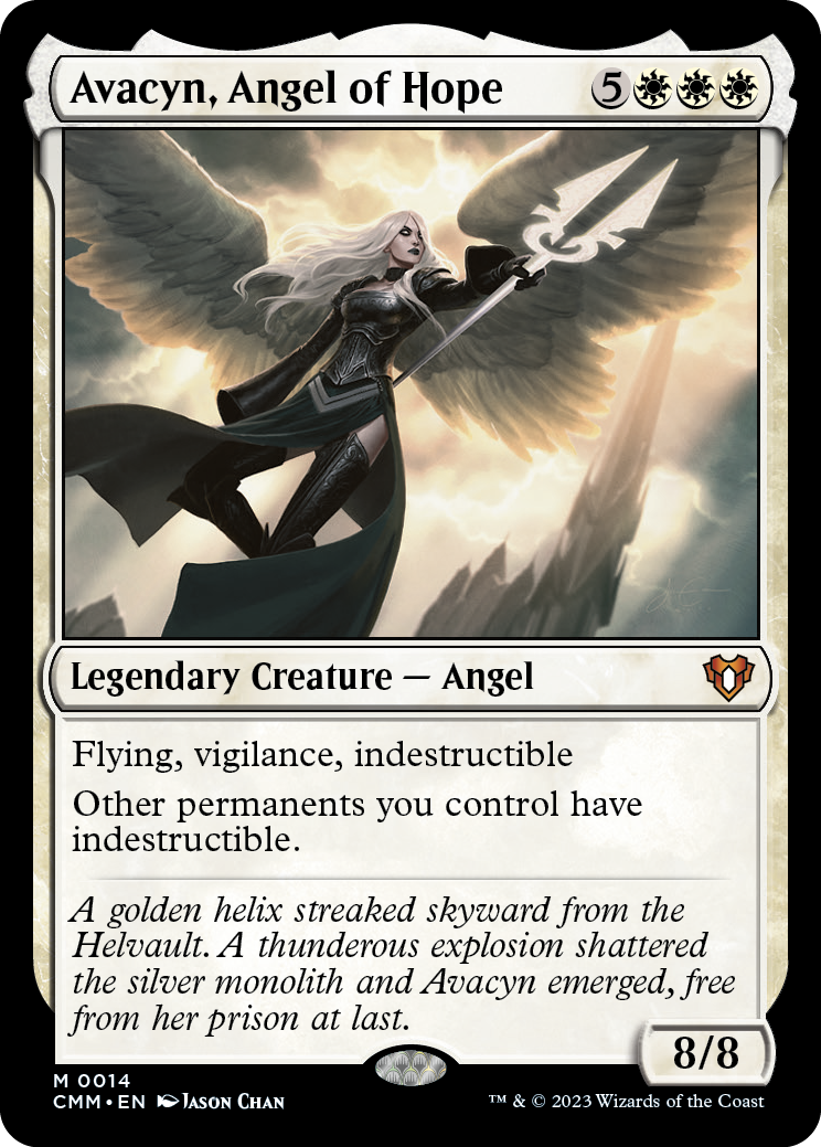 Avacyn, Angel of Hope [Commander Masters] | Pandora's Boox