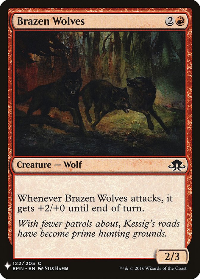 Brazen Wolves [Mystery Booster] | Pandora's Boox