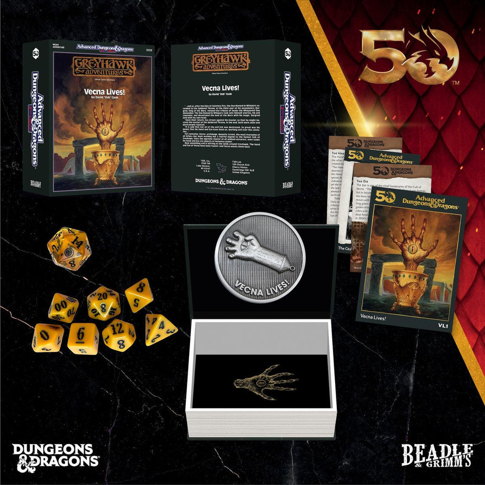 Beadle & Grimm's Dice Set - DND Classic Module Vecna Lives