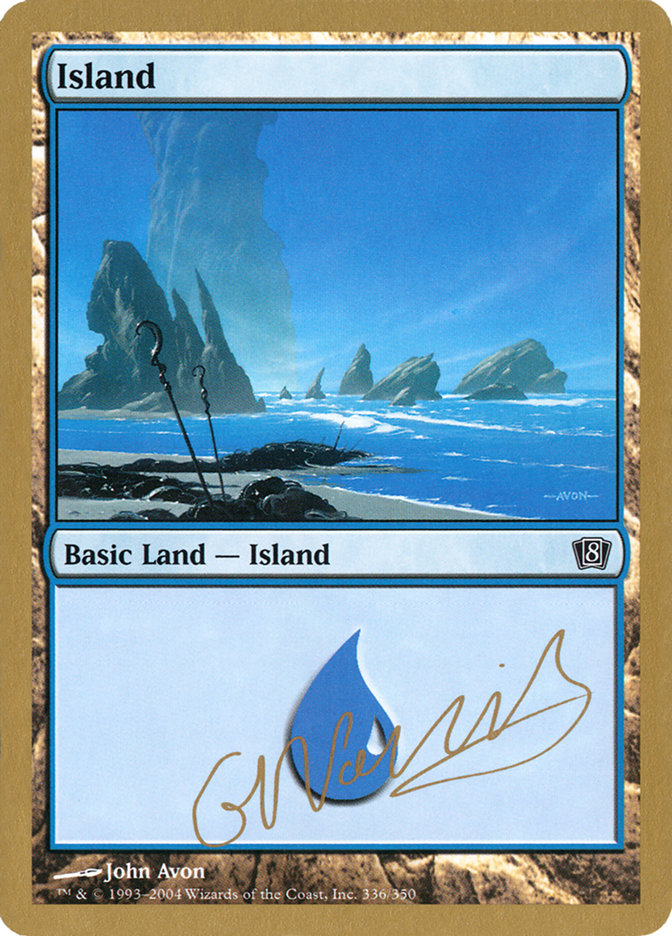 Island (gn336) (Gabriel Nassif) [World Championship Decks 2004] | Pandora's Boox