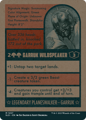 Garruk Wildspeaker [Secret Lair Drop Series] | Pandora's Boox