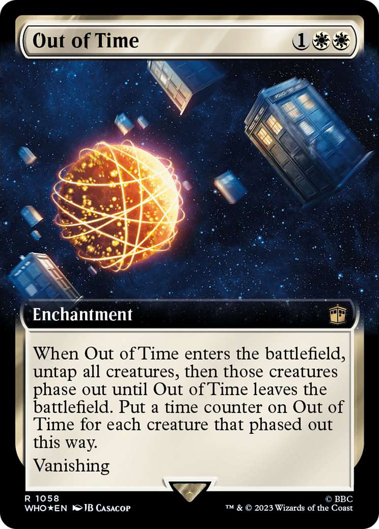 Out of Time (Extended Art) (Surge Foil) [Doctor Who] | Pandora's Boox