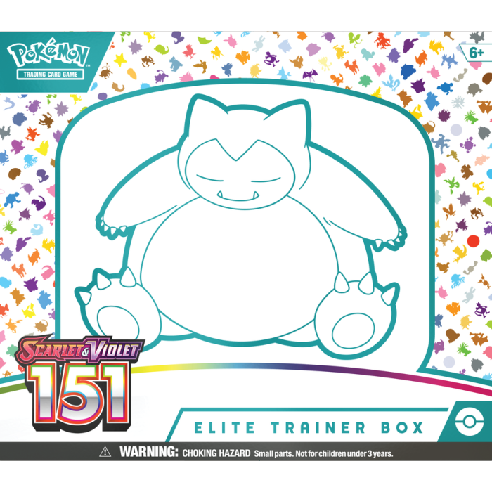 Pokemon Scarlet and Violet 151 Elite Trainer Box | Pandora's Boox