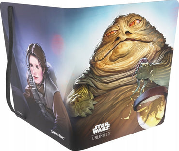 Star Wars Unlimited: Gamegenic Album Binder Leia Organa & Jabba the Hutt