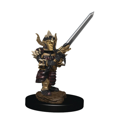Icons of the Realms: Halfling Fighter Male Premium Figure
