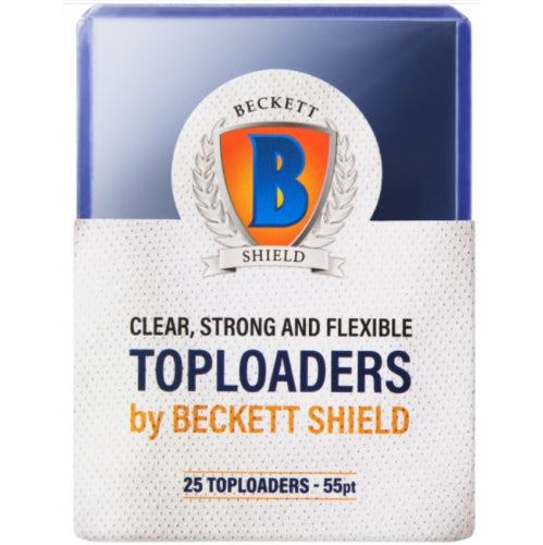 Beckett Shield Toploaders 55pt (25 pk) | Pandora's Boox
