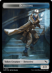 Detective // Spider Double-Sided Token [Murders at Karlov Manor Tokens] | Pandora's Boox