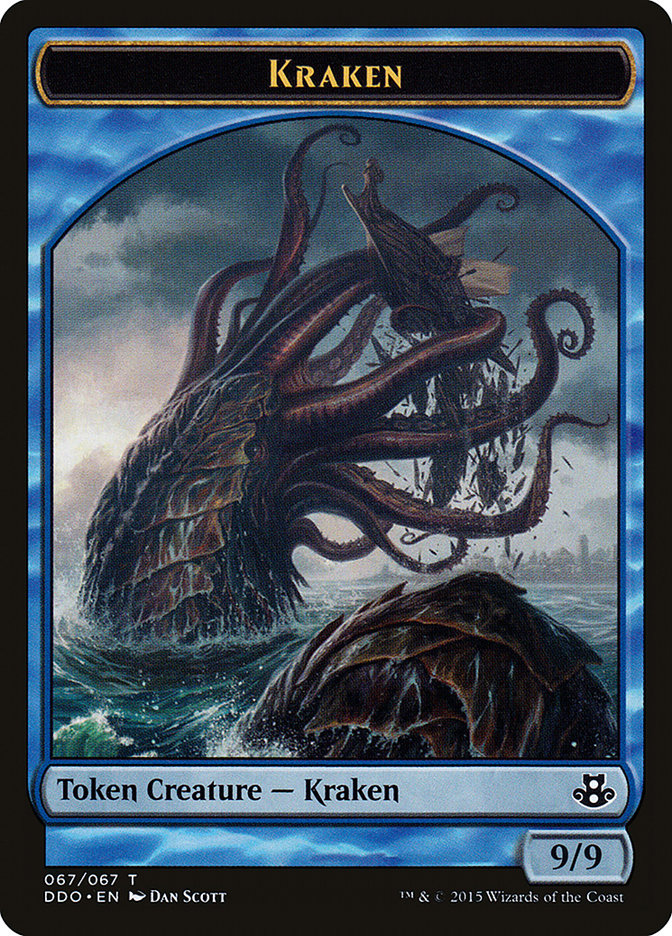 Kraken Token [Duel Decks: Elspeth vs. Kiora] | Pandora's Boox