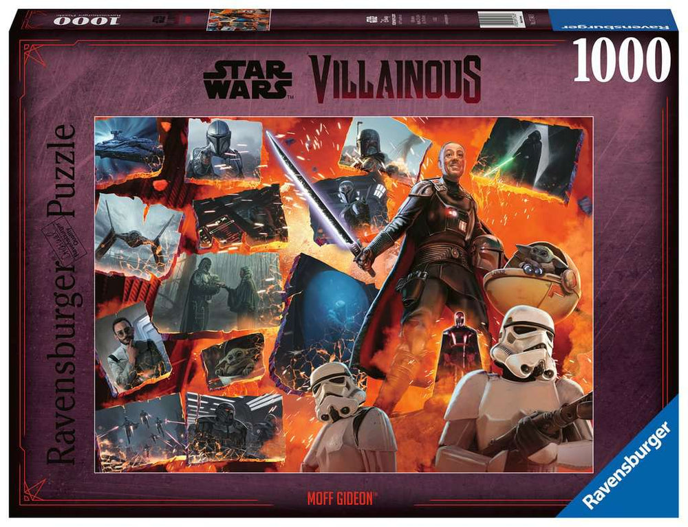 Villainous 1000 pc puzzle: Villainous Moff Gideon