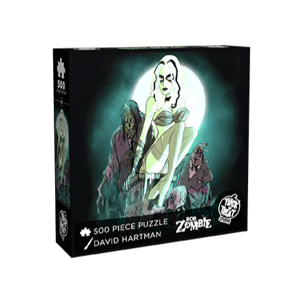 Rob Zombie Ghoul Girl 500pc Jigsaw puzzle