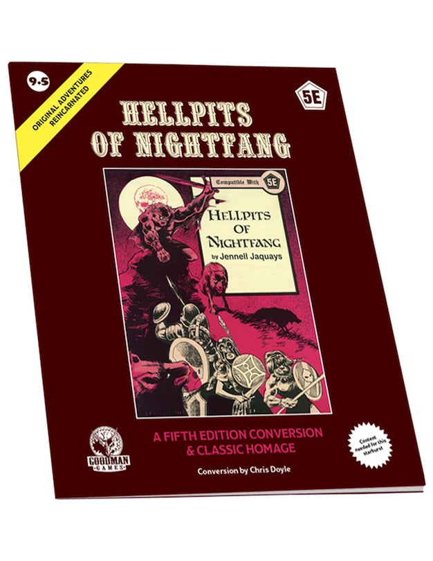 Original Adventures Reincarnated: Hellpits of Nightfang