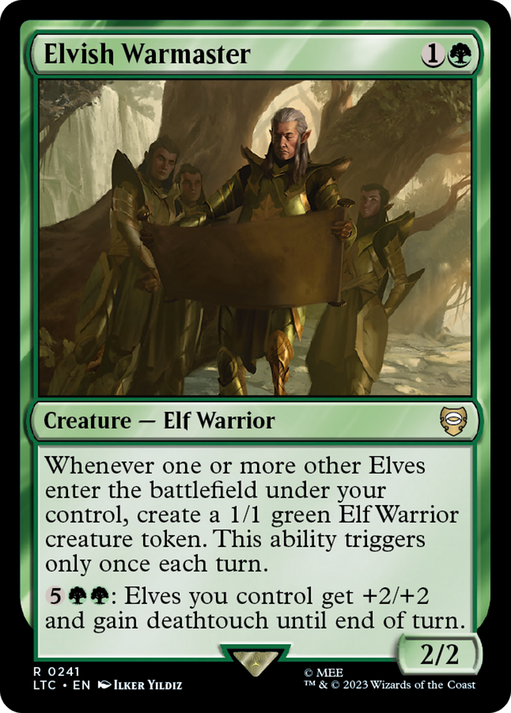 Elvish Warmaster [The Lord of the Rings: Tales of Middle-Earth Commander] | Pandora's Boox