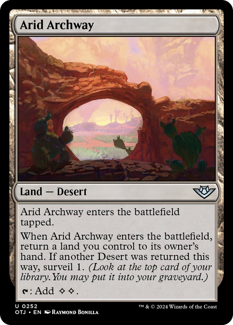 Arid Archway [Outlaws of Thunder Junction] | Pandora's Boox
