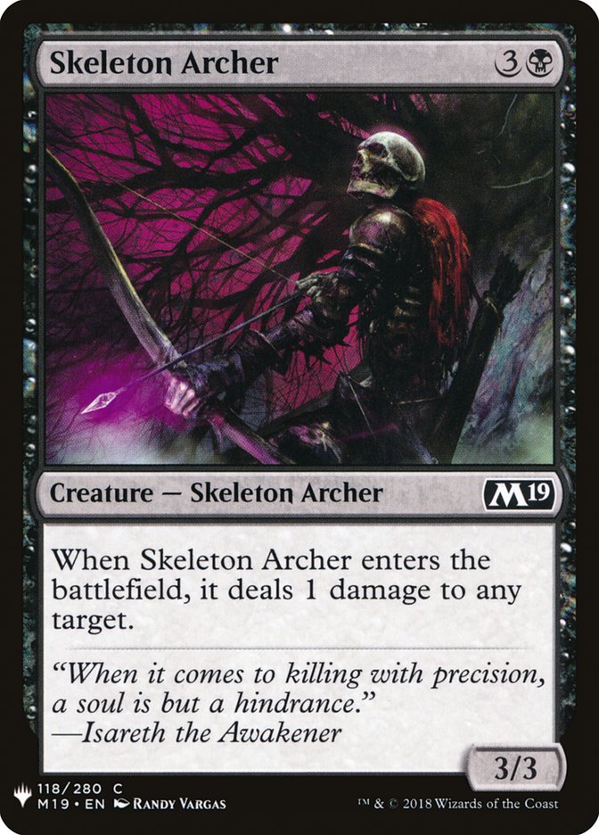 Skeleton Archer [Mystery Booster] | Pandora's Boox