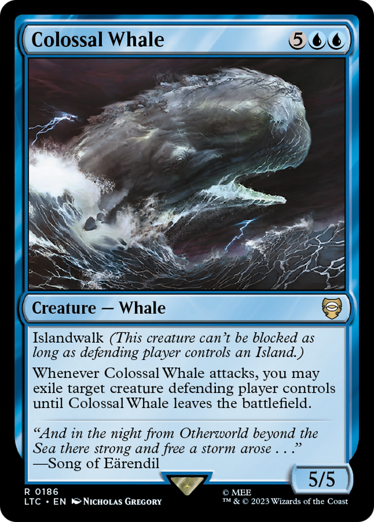 Colossal Whale [The Lord of the Rings: Tales of Middle-Earth Commander] | Pandora's Boox