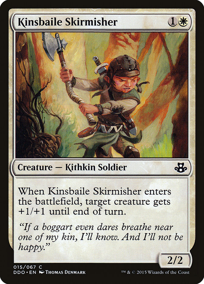 Kinsbaile Skirmisher [Duel Decks: Elspeth vs. Kiora] | Pandora's Boox