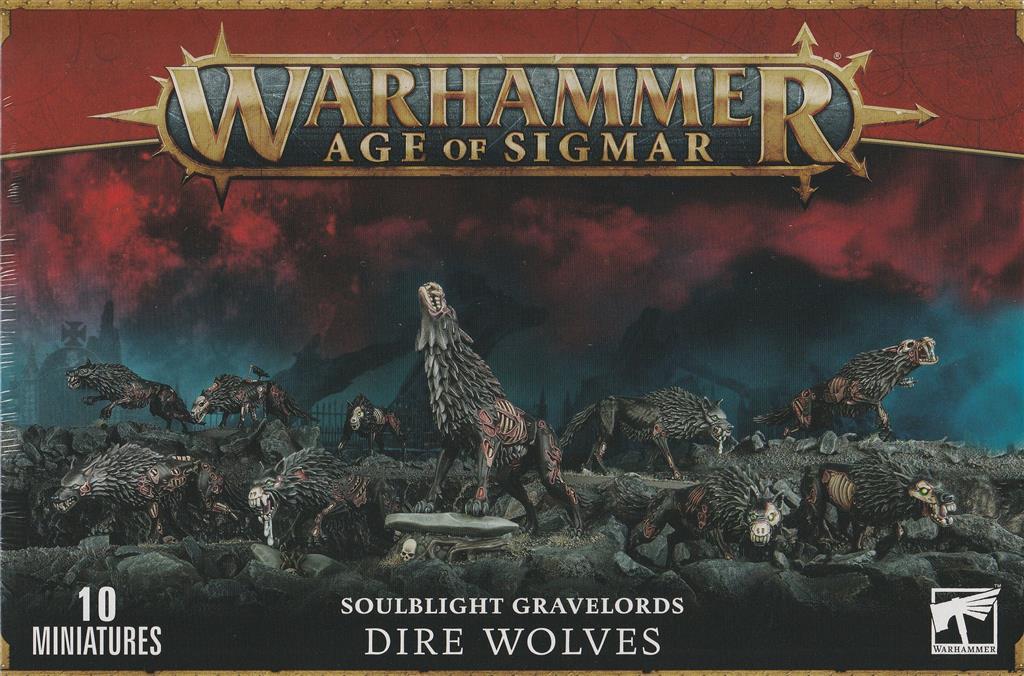 Warhammer Age of Sigmar: Soulblight Gravelords - Dire Wolves | Pandora's Boox