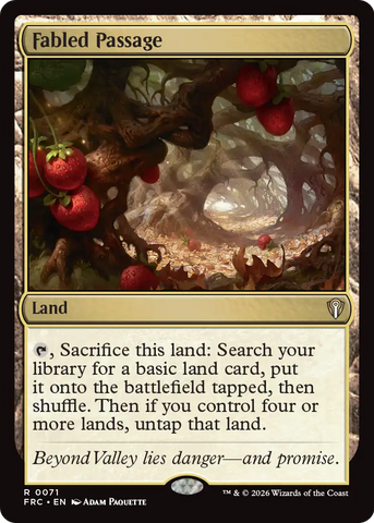 Fabled Passage [Reality Fracture Commander]