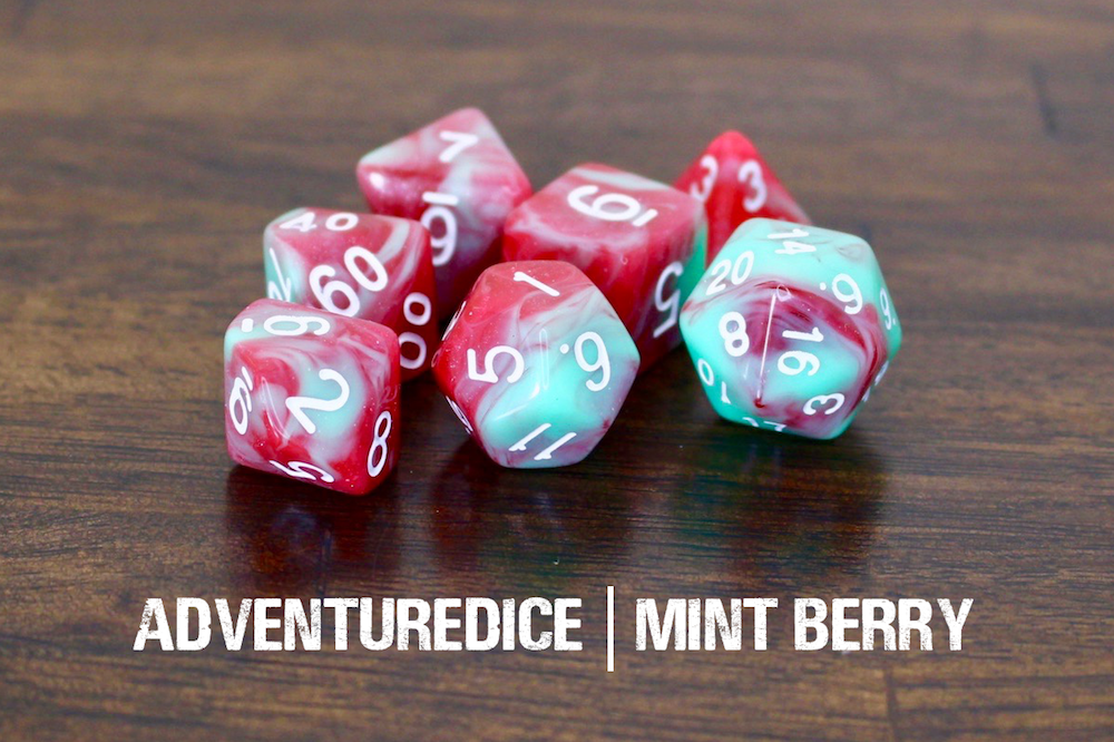 Adventure Dice: Mint Berry | Pandora's Boox