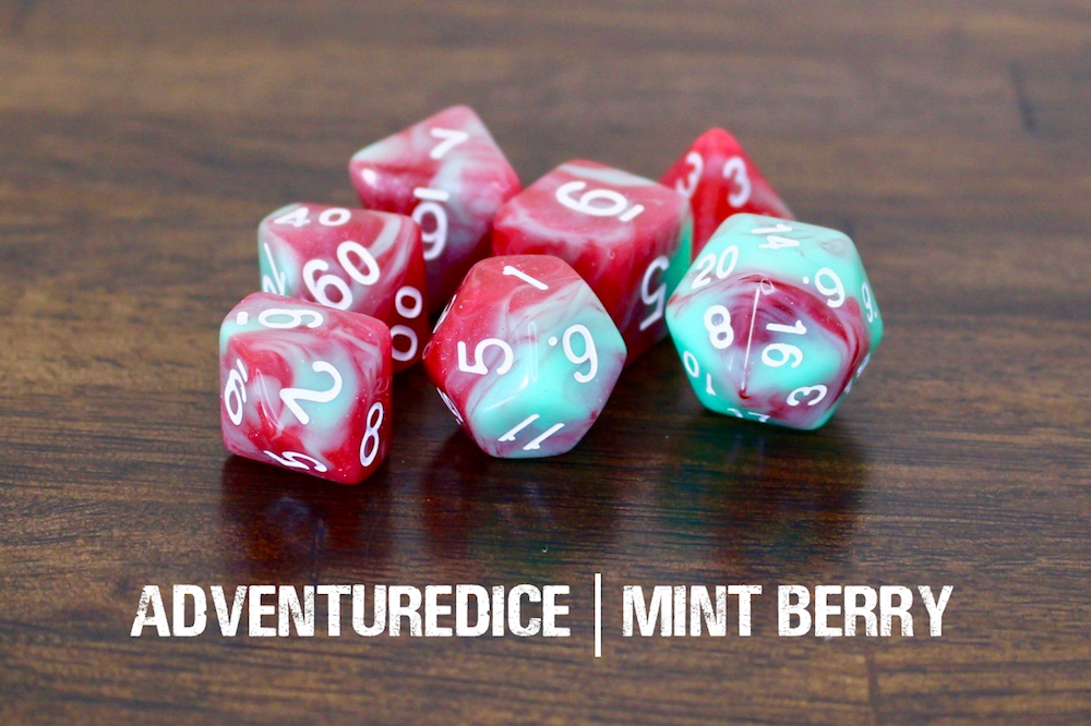 Adventure Dice: Mint Berry