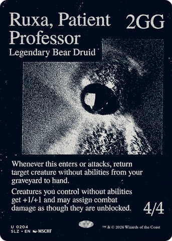 Ruxa, Patient Professor (0204) [Secret Lair x MSCHF: The Zeta Set]