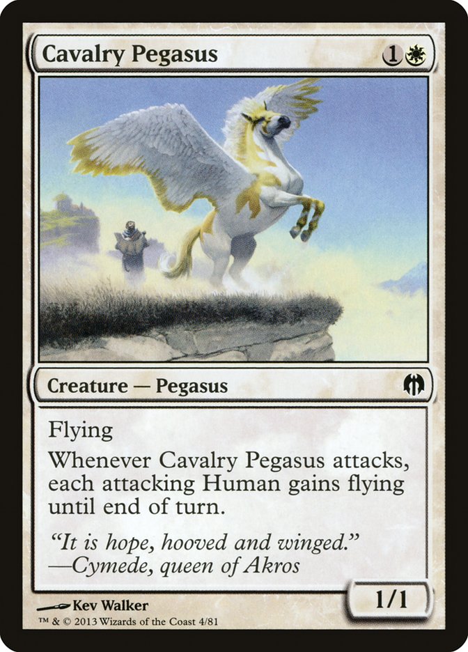 Cavalry Pegasus [Duel Decks: Heroes vs. Monsters] | Pandora's Boox