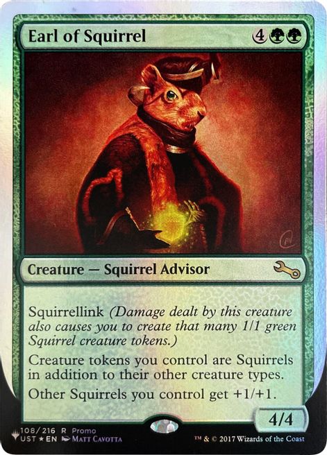 Earl of Squirrel (Unfinity Foil Edition) [The List] | Pandora's Boox