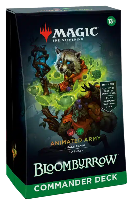 Bloomburrow Commander - Animated Army