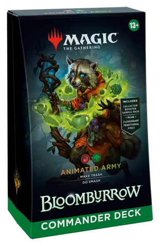 Bloomburrow Commander - Animated Army