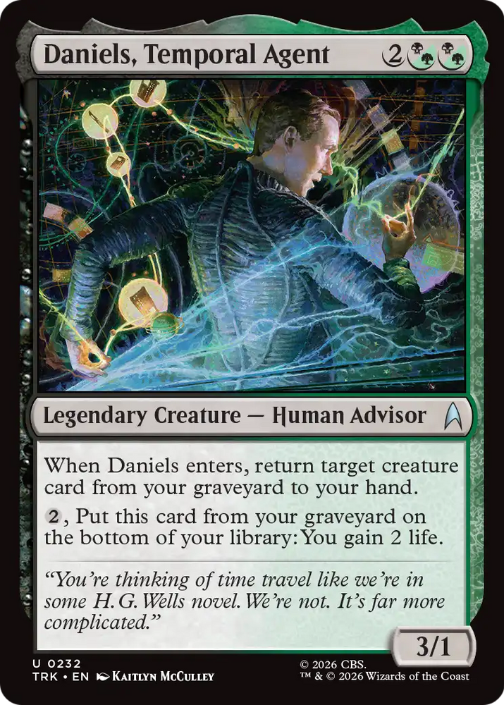 Daniels, Temporal Agent [Star Trek]