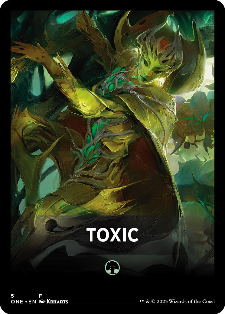 Toxic Theme Card [Phyrexia: All Will Be One Tokens] | Pandora's Boox