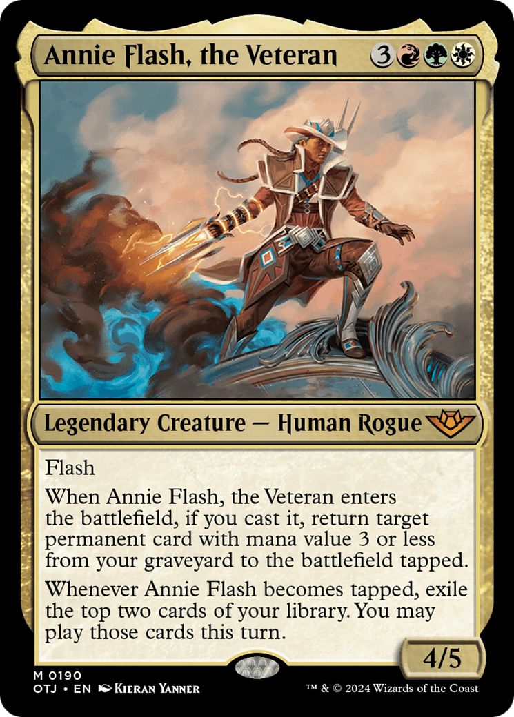 Annie Flash, the Veteran [Outlaws of Thunder Junction] | Pandora's Boox