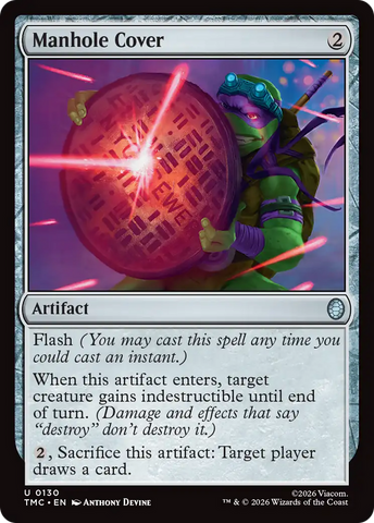 Manhole Cover [Teenage Mutant Ninja Turtles Commander]