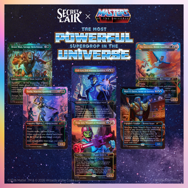 Secret Lair X Series : Masters of the Universe - Allies and Enemies of Eternia (Foil)