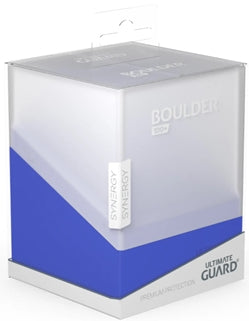 Boulder Synergy (100+) Deck Box White/Blue