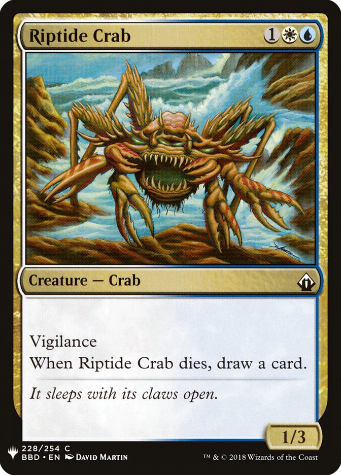 Riptide Crab [Mystery Booster] | Pandora's Boox