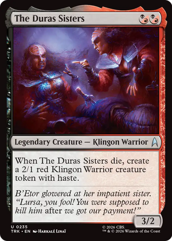 The Duras Sisters [Star Trek]