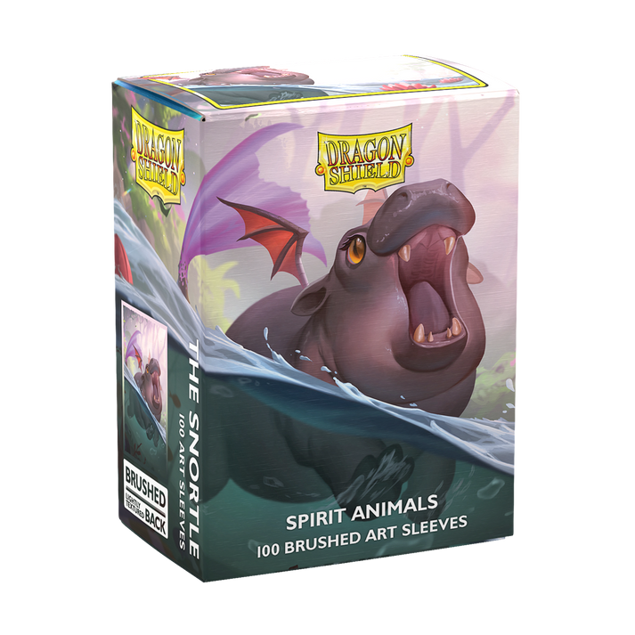 Dragon Shield Matte (100 pk) Spirit Animals Brushed Art Sleeve The Snortle