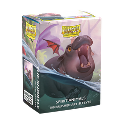 Dragon Shield Matte (100 pk) Spirit Animals Brushed Art Sleeve The Snortle