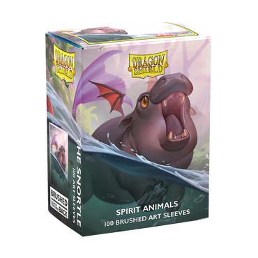 Dragon Shield Matte (100 pk) Spirit Animals Brushed Art Sleeve The Snortle