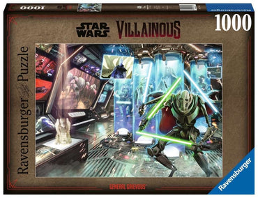 Villainous 1000 pc puzzle: Villainous General Grievous