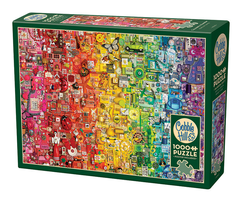 Cobble Hill 1000pc Rainbow