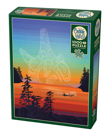 Completing The Golden Child 1000-piece Puzzle By Beth Hoselton